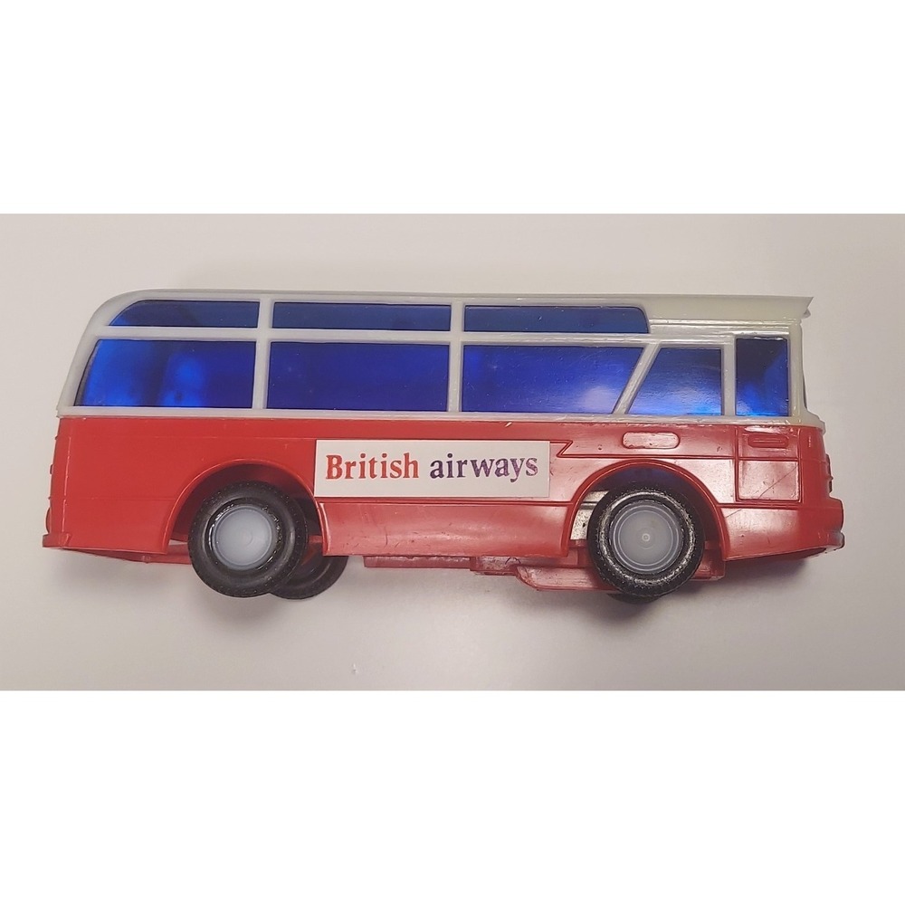 British Airways Friction Plastic Bus - Made In Hong Kong